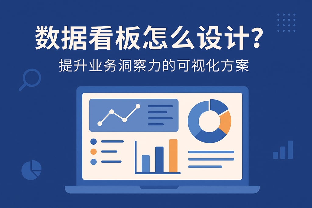 数据看板怎么设计？提升业务洞察力的可视化方案