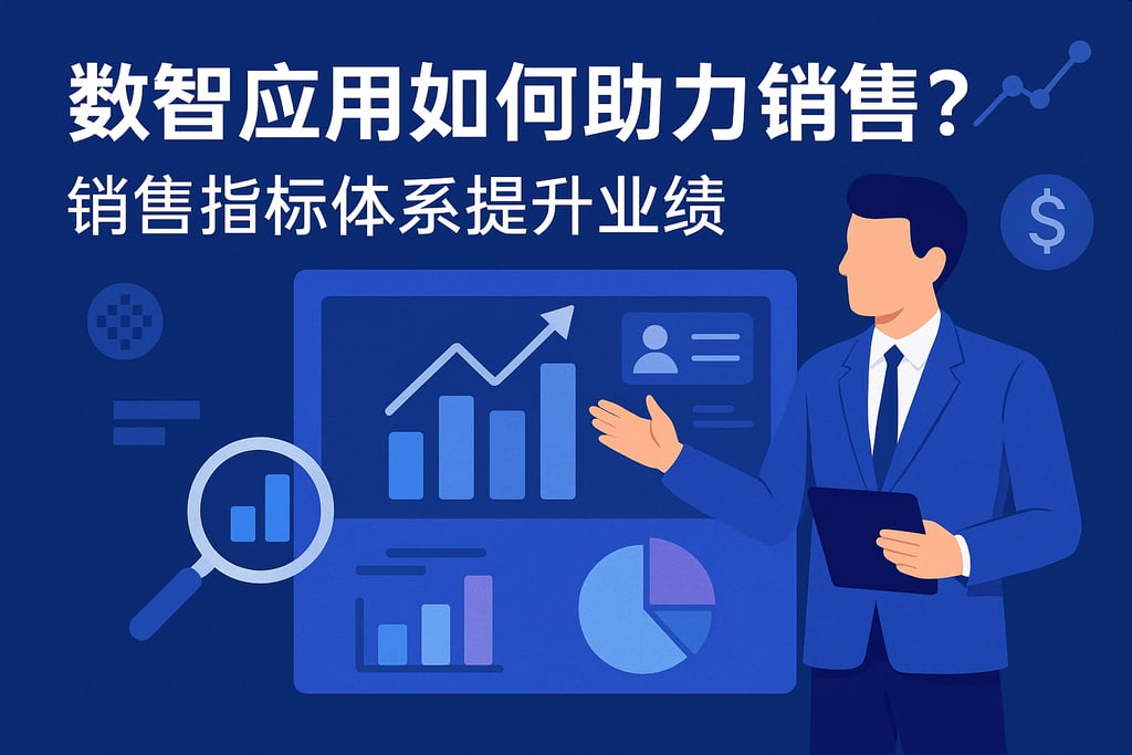 数智应用如何助力销售？销售指标体系提升业绩