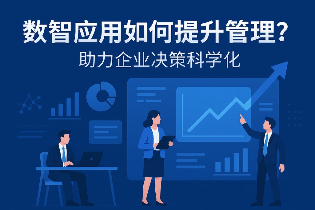 数智应用如何提升管理？助力企业决策科学化