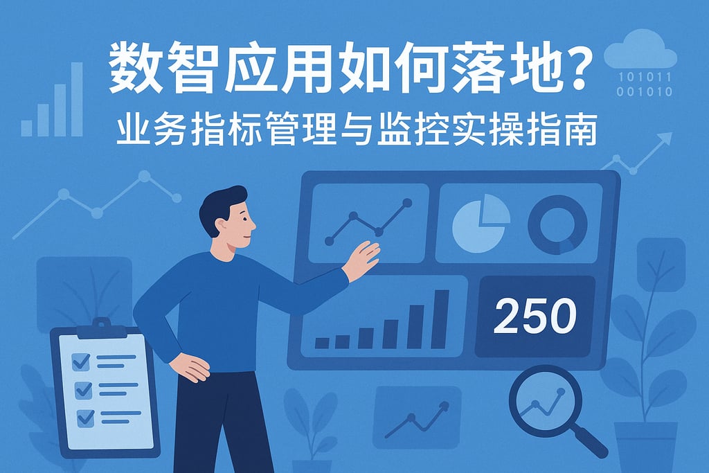 数智应用如何落地？业务指标管理与监控实操指南
