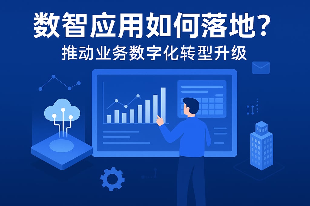 数智应用如何落地？推动业务数字化转型升级