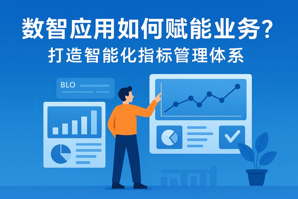 数智应用如何赋能业务？打造智能化指标管理体系