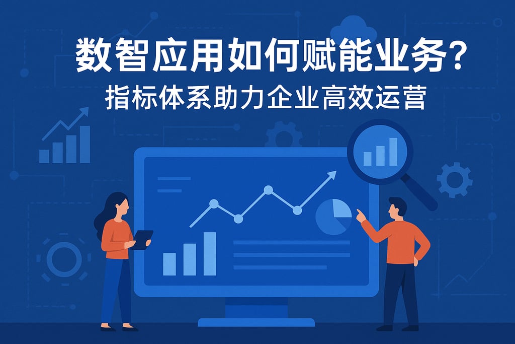 数智应用如何赋能业务？指标体系助力企业高效运营