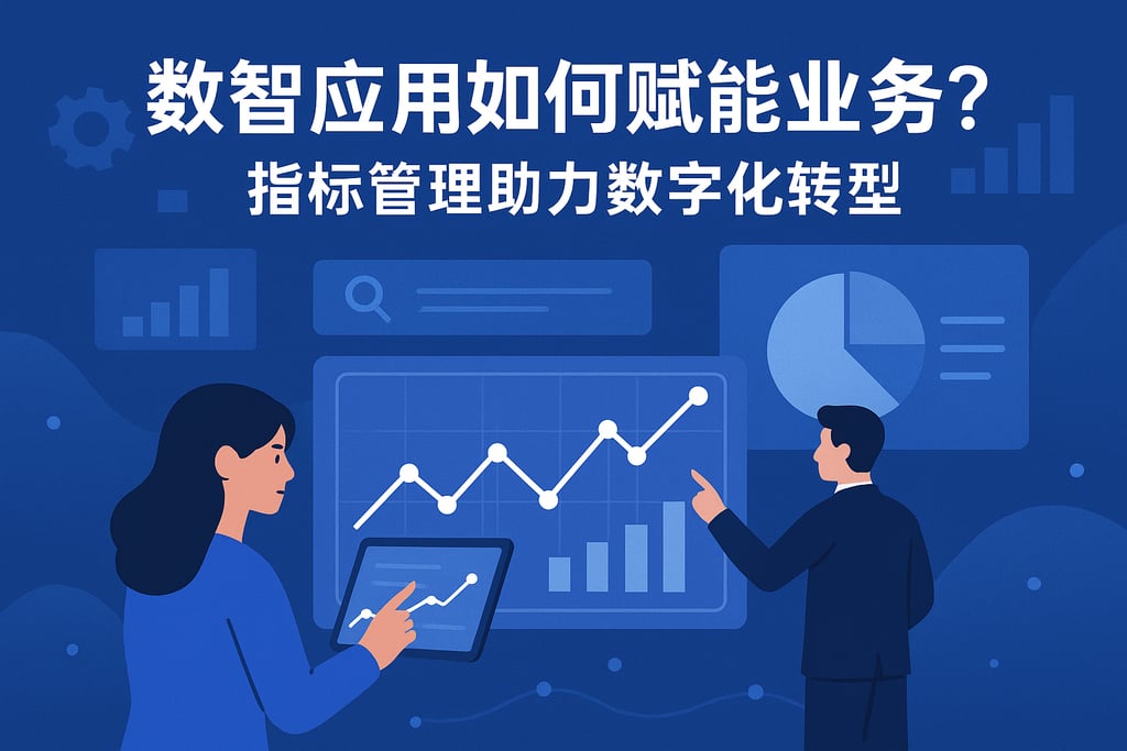 数智应用如何赋能业务？指标管理助力数字化转型