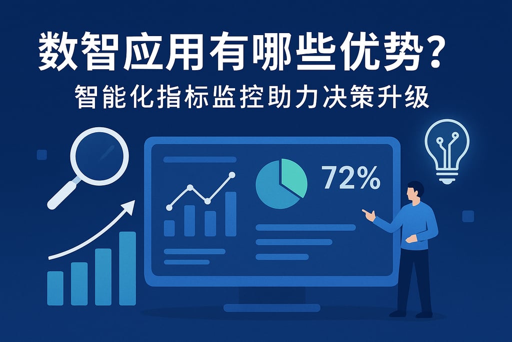 数智应用有哪些优势？智能化指标监控助力决策升级