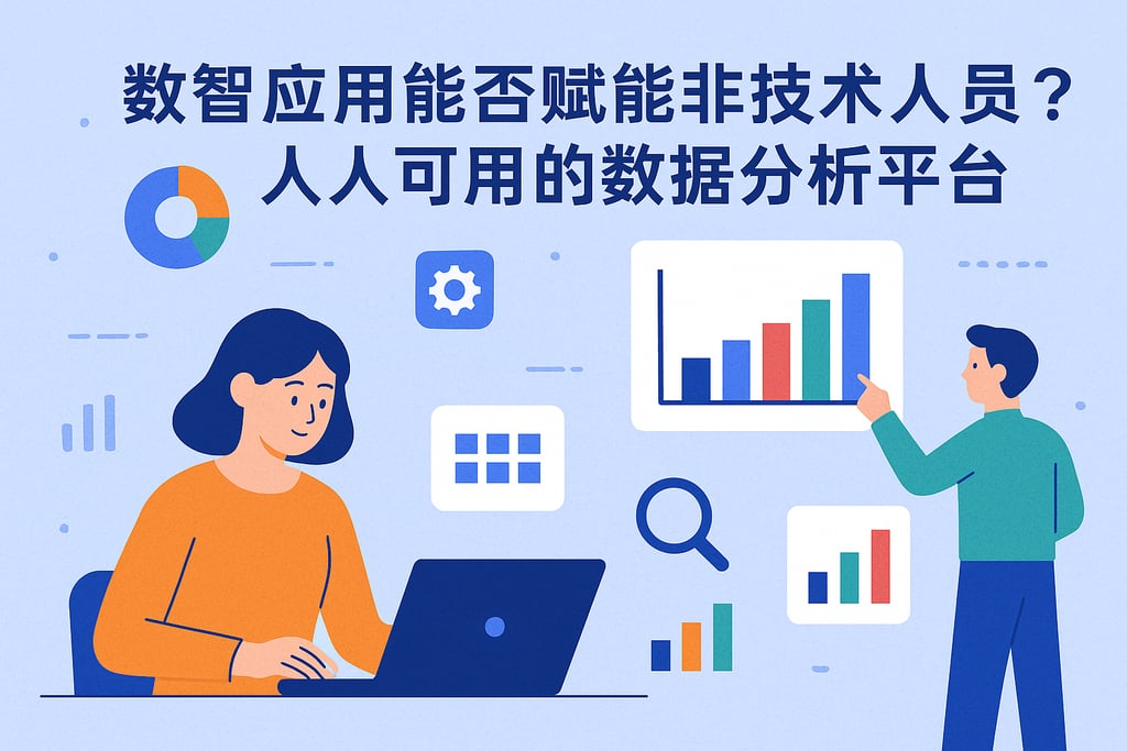 数智应用能否赋能非技术人员？人人可用的数据分析平台
