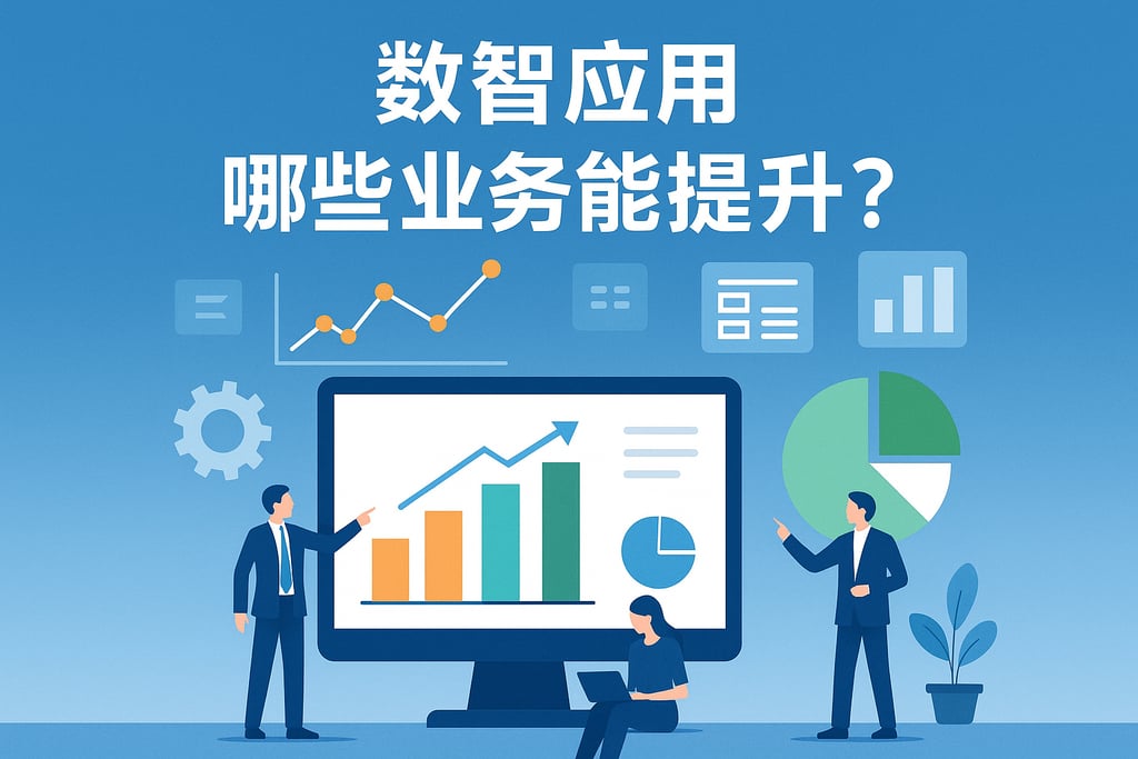 数智应用能提升哪些业务？行业场景下的数据指标创新
