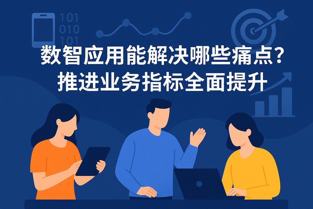 数智应用能解决哪些痛点？推动业务指标全面提升