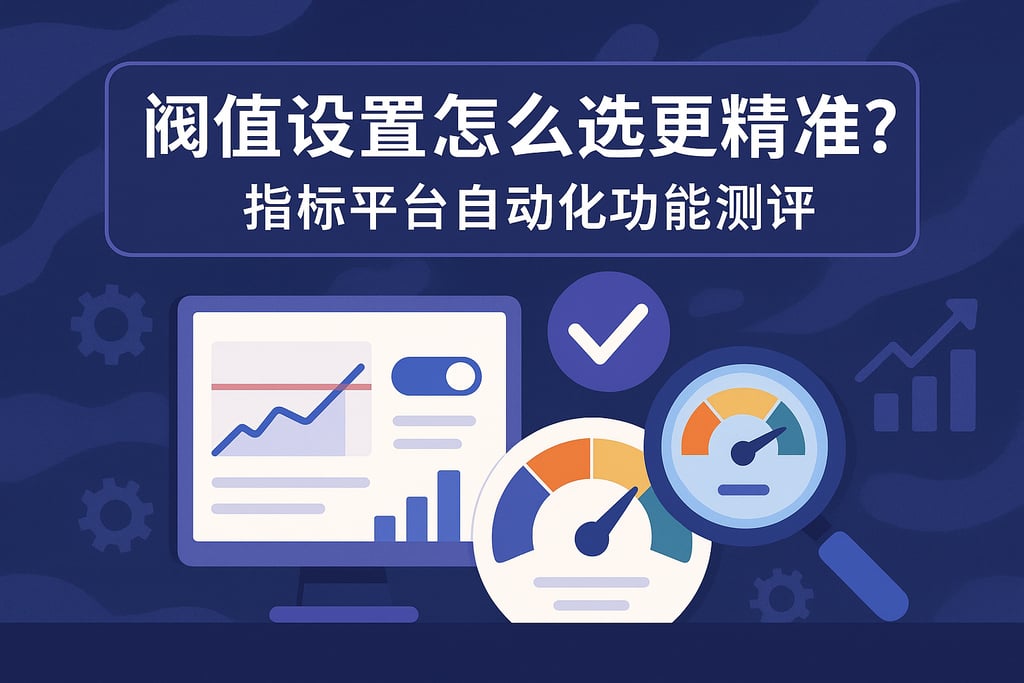 阈值设置怎么选更精准？指标平台自动化功能测评