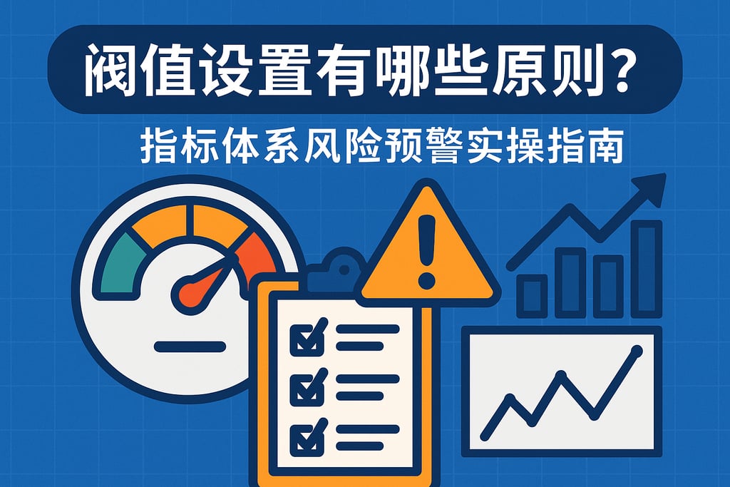 阈值设置有哪些原则？指标体系风险预警实操指南
