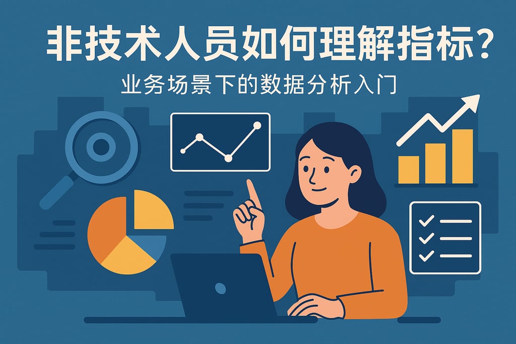 非技术人员如何理解指标？业务场景下的数据分析入门