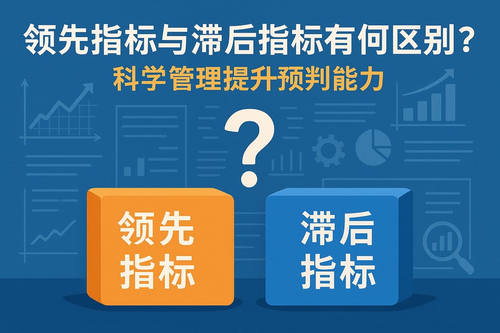 领先指标与滞后指标有何区别？科学管理提升预判能力