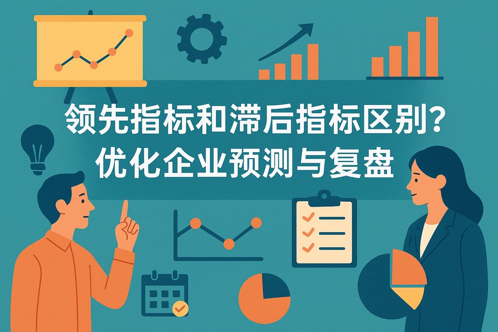 领先指标和滞后指标区别？优化企业预测与复盘