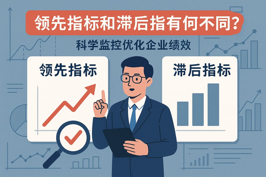领先指标和滞后指标有何不同？科学监控优化企业绩效