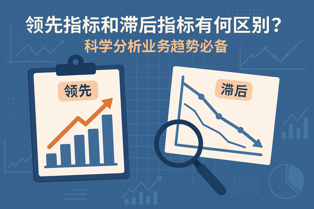 领先指标和滞后指标有何区别？科学分析业务趋势必备