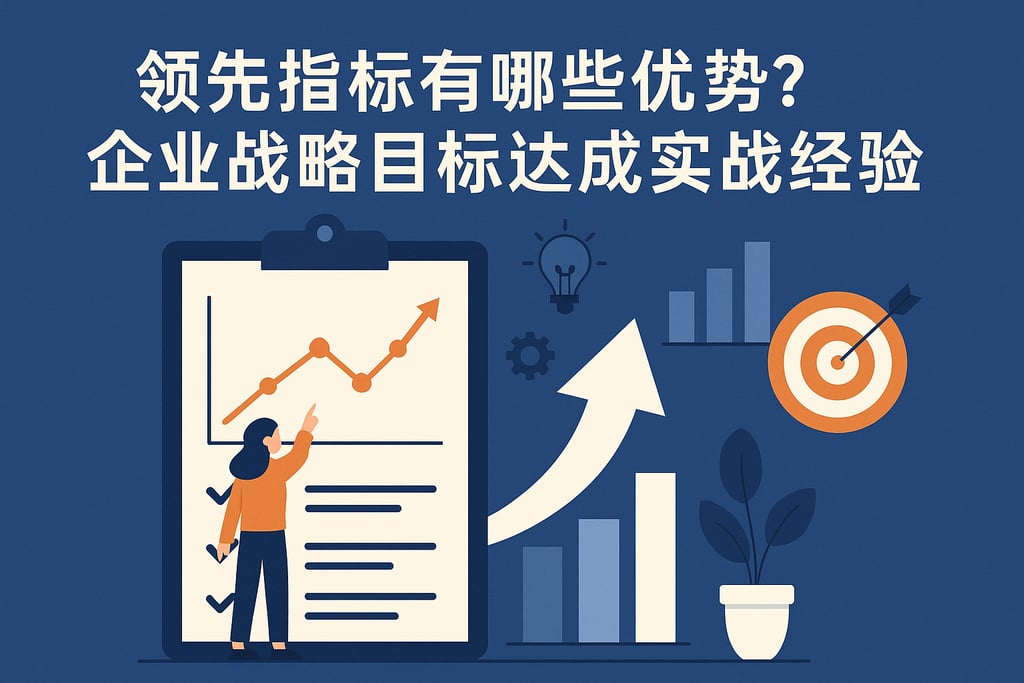 领先指标有哪些优势？企业战略目标达成实战经验