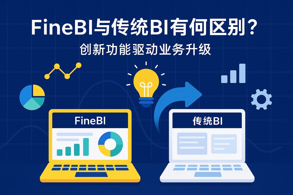 FineBI与传统BI有何区别？创新功能驱动业务升级