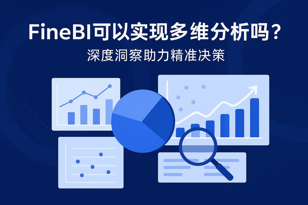 FineBI可以实现多维分析吗？深度洞察助力精准决策
