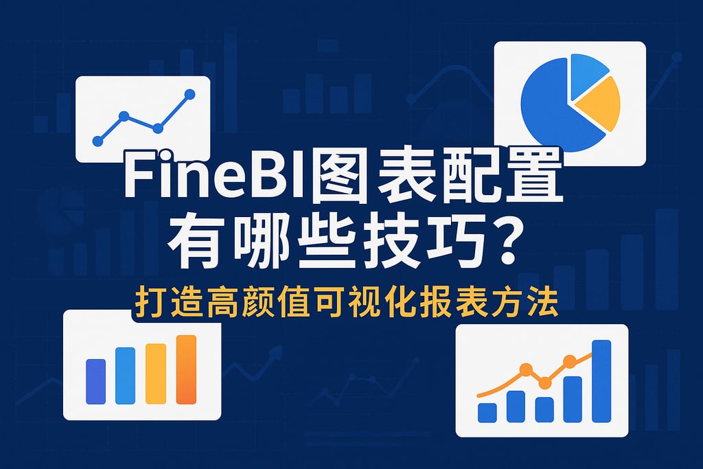 FineBI图表配置有哪些技巧？打造高颜值可视化报表方法