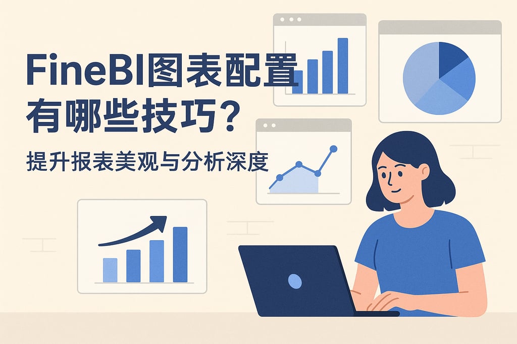 FineBI图表配置有哪些技巧？提升报表美观与分析深度