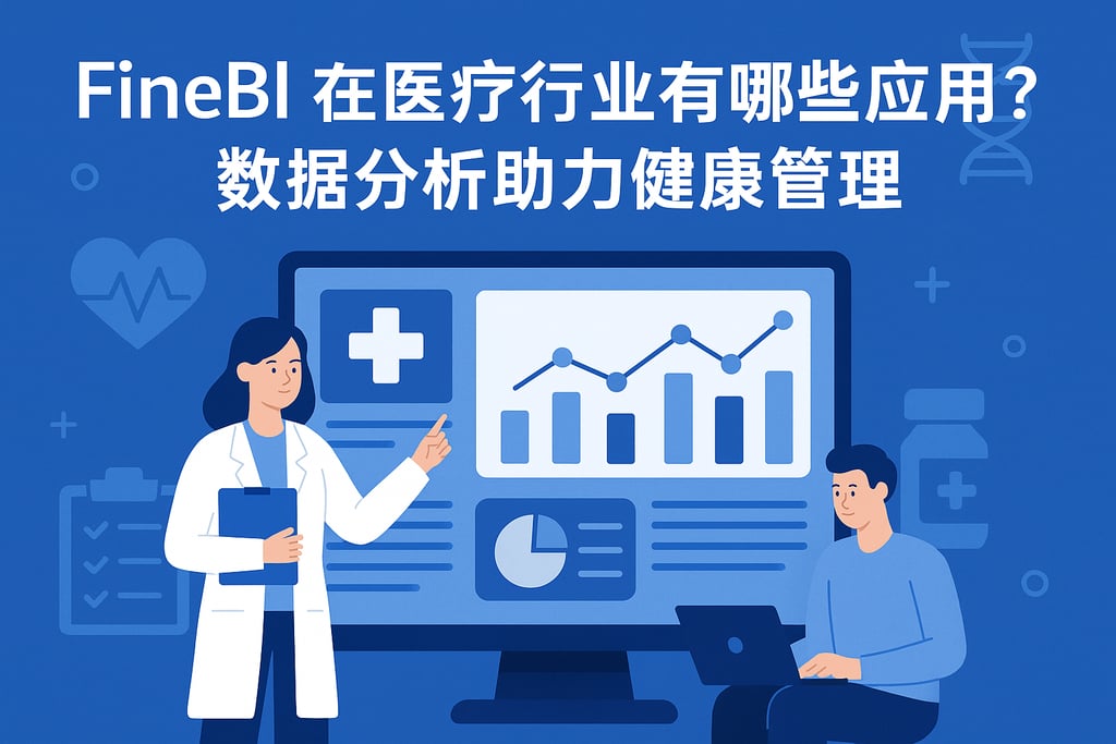 FineBI在医疗行业有哪些应用？数据分析助力健康管理