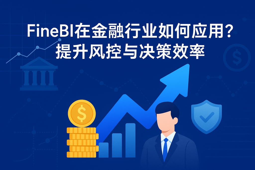 FineBI在金融行业如何应用？提升风控与决策效率