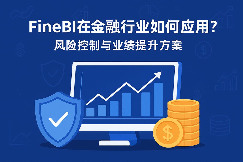 FineBI在金融行业如何应用？风险控制与业绩提升方案