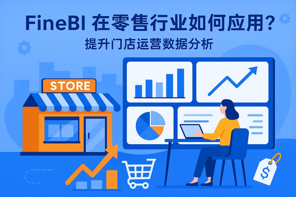 FineBI在零售行业如何应用？提升门店运营数据分析