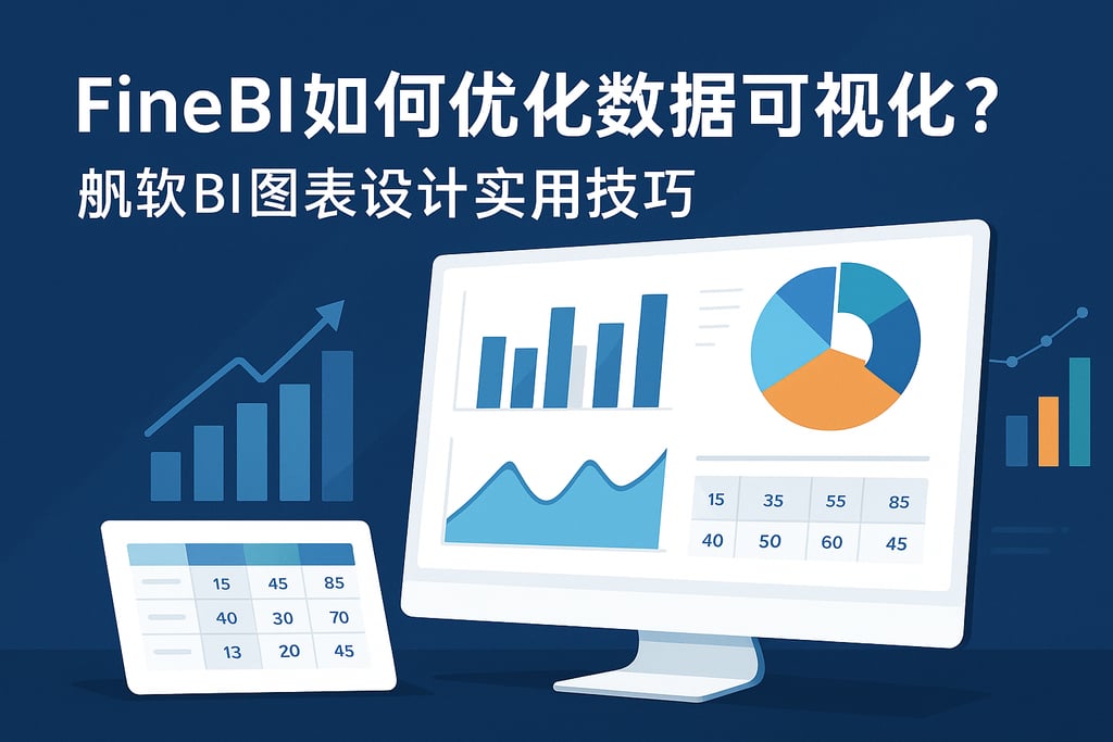 FineBI如何优化数据可视化？帆软BI图表设计实用技巧