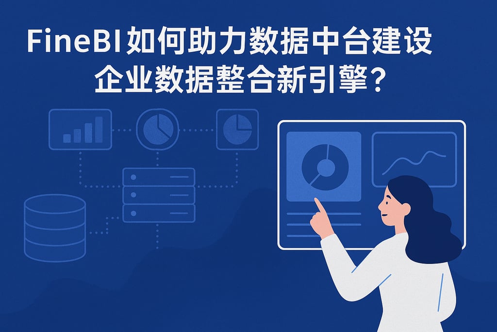 FineBI如何助力数据中台建设？企业数据整合新引擎