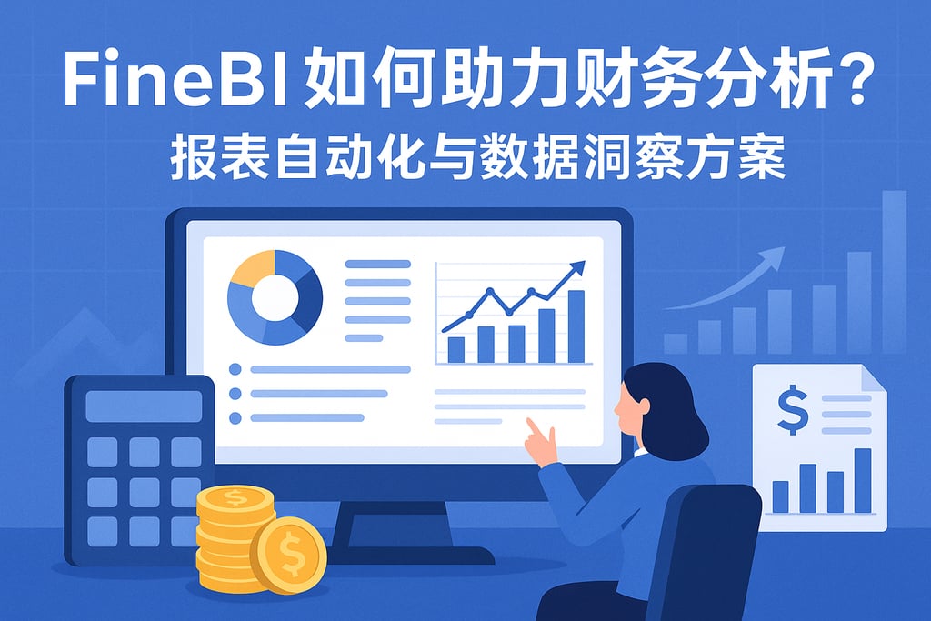 FineBI如何助力财务分析？报表自动化与数据洞察方案