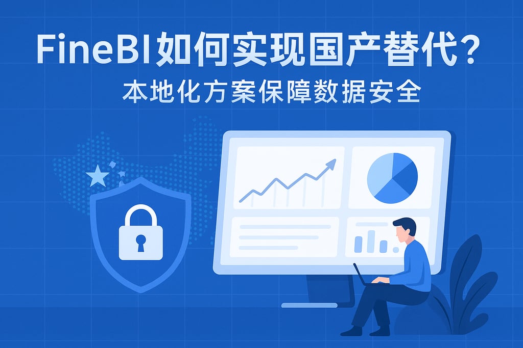 FineBI如何实现国产替代？本地化方案保障数据安全