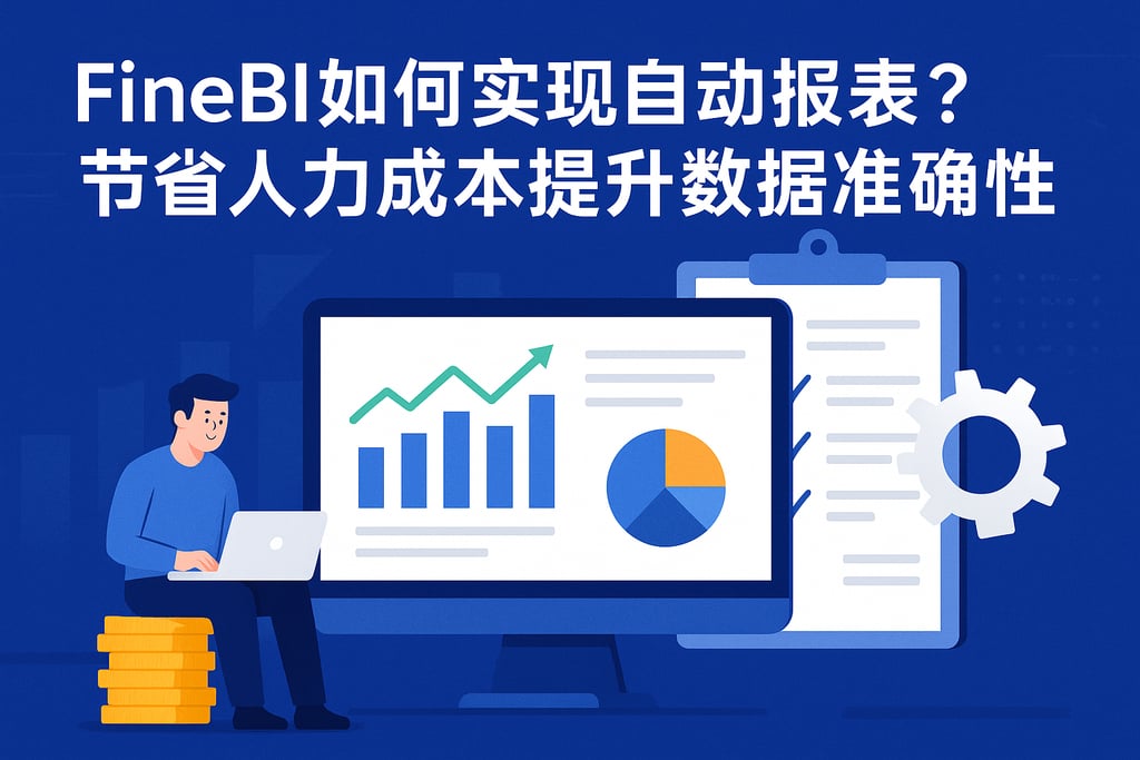 FineBI如何实现自动报表？节省人力成本提升数据准确性