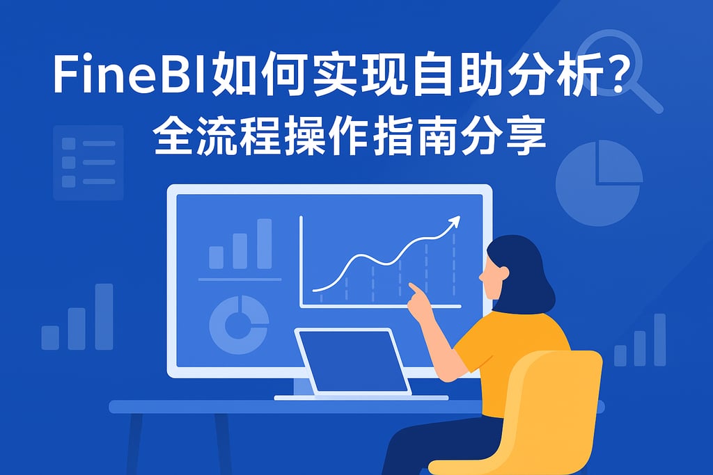 FineBI如何实现自助分析？全流程操作指南分享