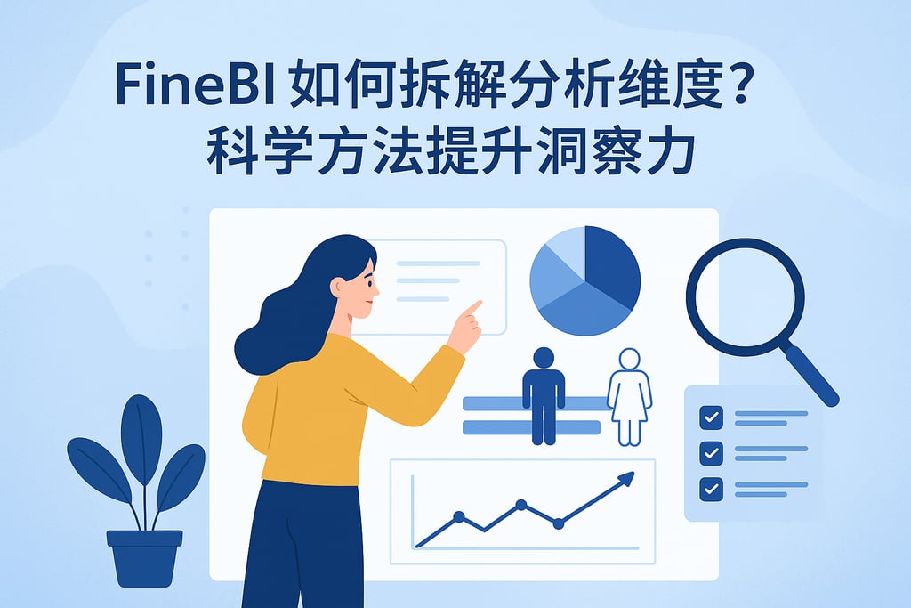 FineBI如何拆解分析维度？科学方法提升洞察力