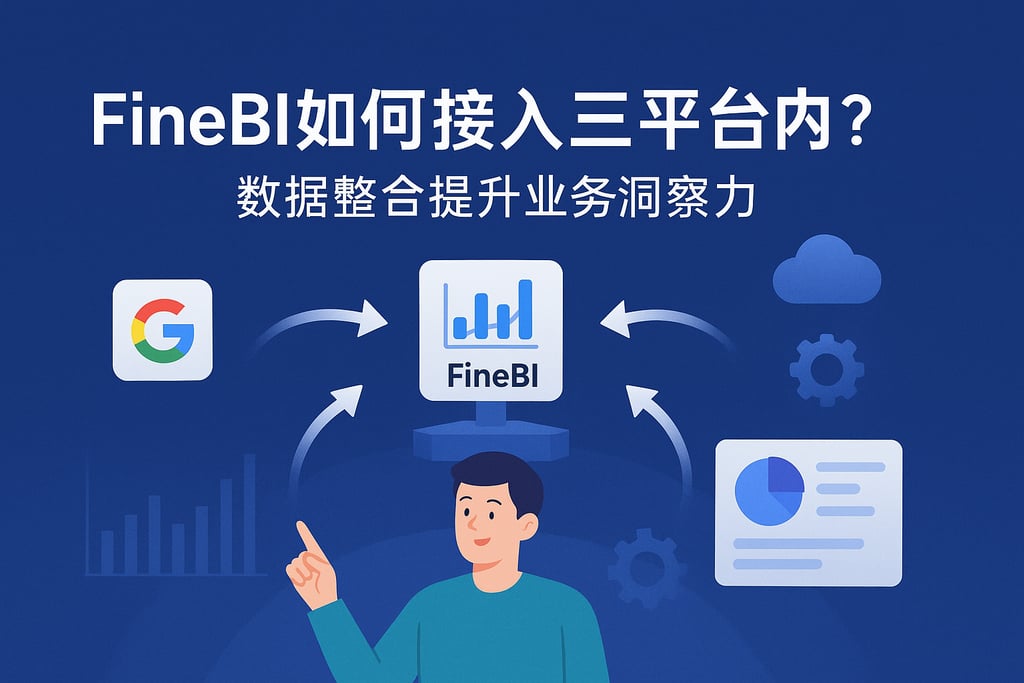 FineBI如何接入第三方平台？数据整合提升业务洞察力