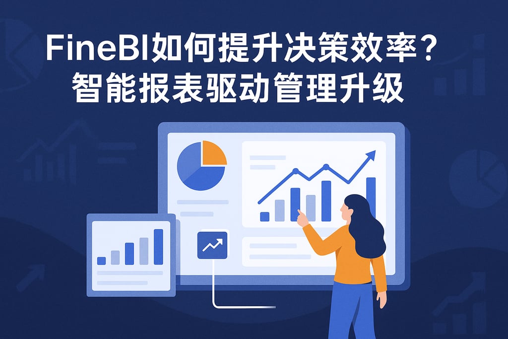 FineBI如何提升决策效率？智能报表驱动管理升级