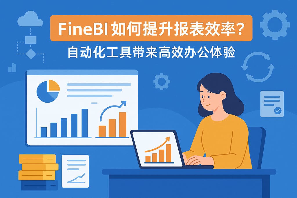 FineBI如何提升报表效率？自动化工具带来高效办公体验