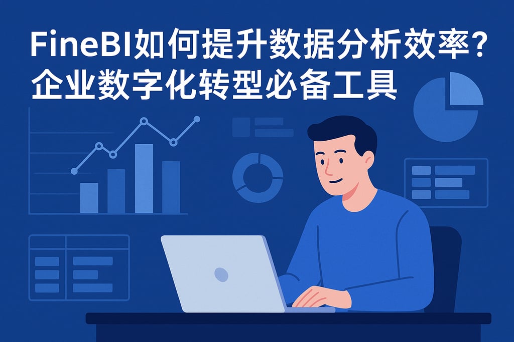 FineBI如何提升数据分析效率？企业数字化转型必备工具