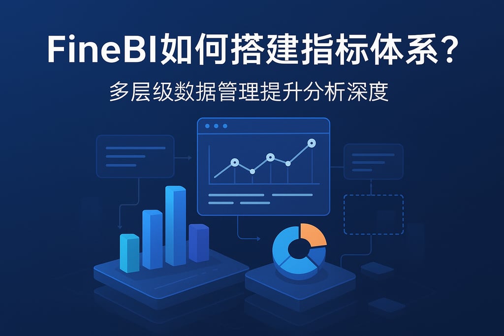 FineBI如何搭建指标体系？多层级数据管理提升分析深度