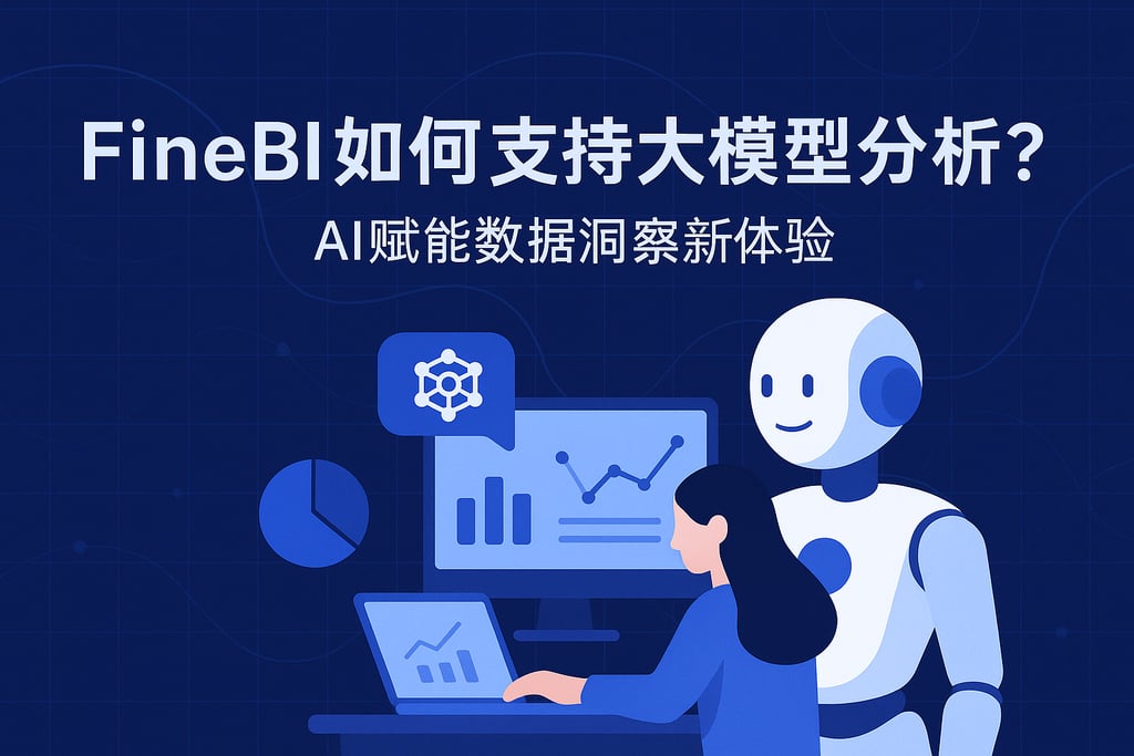FineBI如何支持大模型分析？AI赋能数据洞察新体验