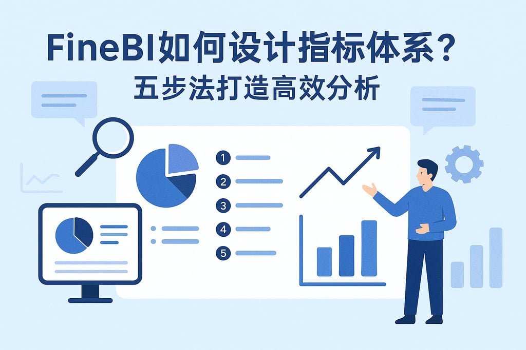 FineBI如何设计指标体系？五步法打造高效分析