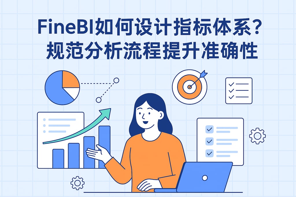 FineBI如何设计指标体系？规范分析流程提升准确性