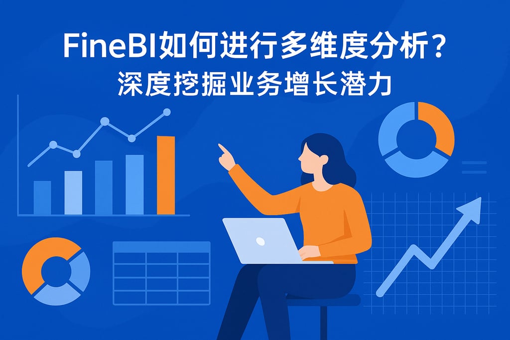 FineBI如何进行多维度分析？深度挖掘业务增长潜力