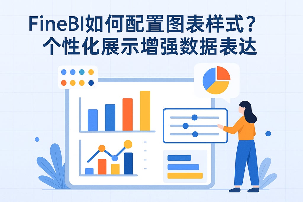 FineBI如何配置图表样式？个性化展示增强数据表达