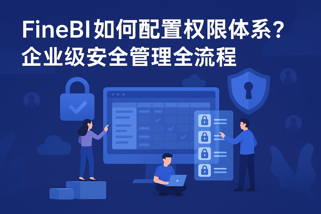 FineBI如何配置权限体系？企业级安全管理全流程