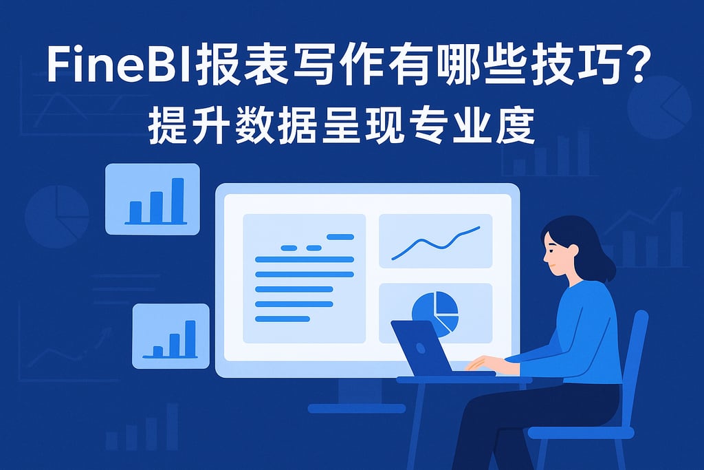 FineBI报表写作有哪些技巧？提升数据呈现专业度