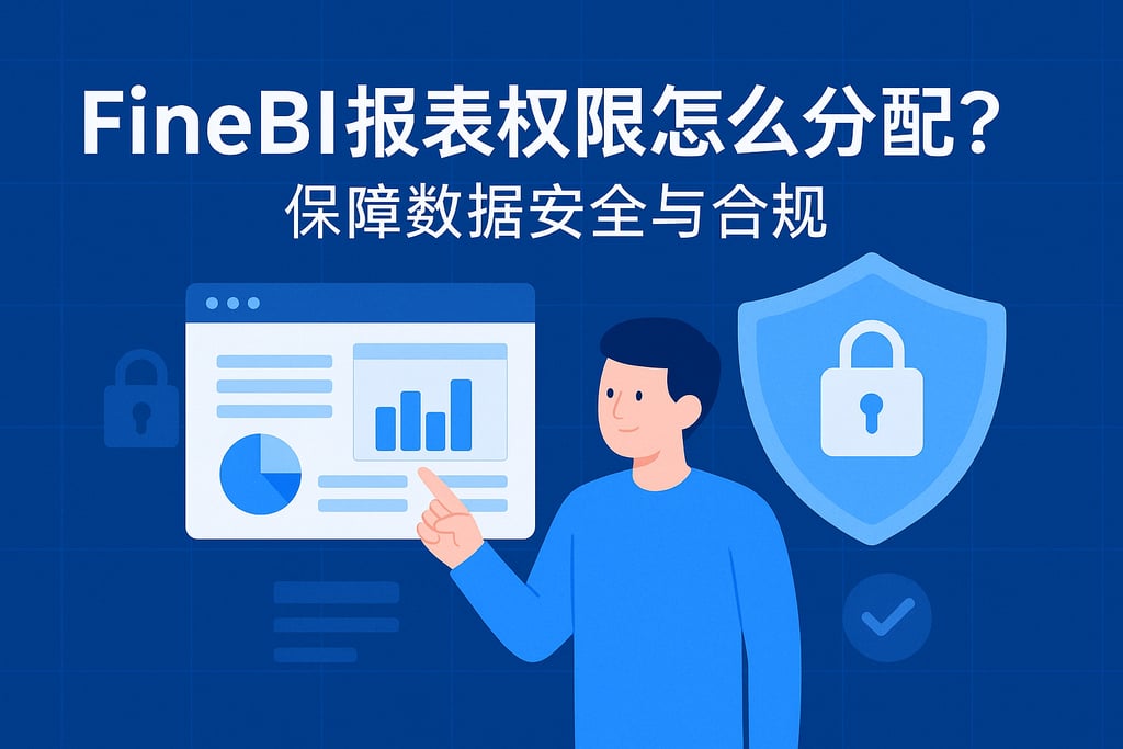 FineBI报表权限怎么分配？保障数据安全与合规