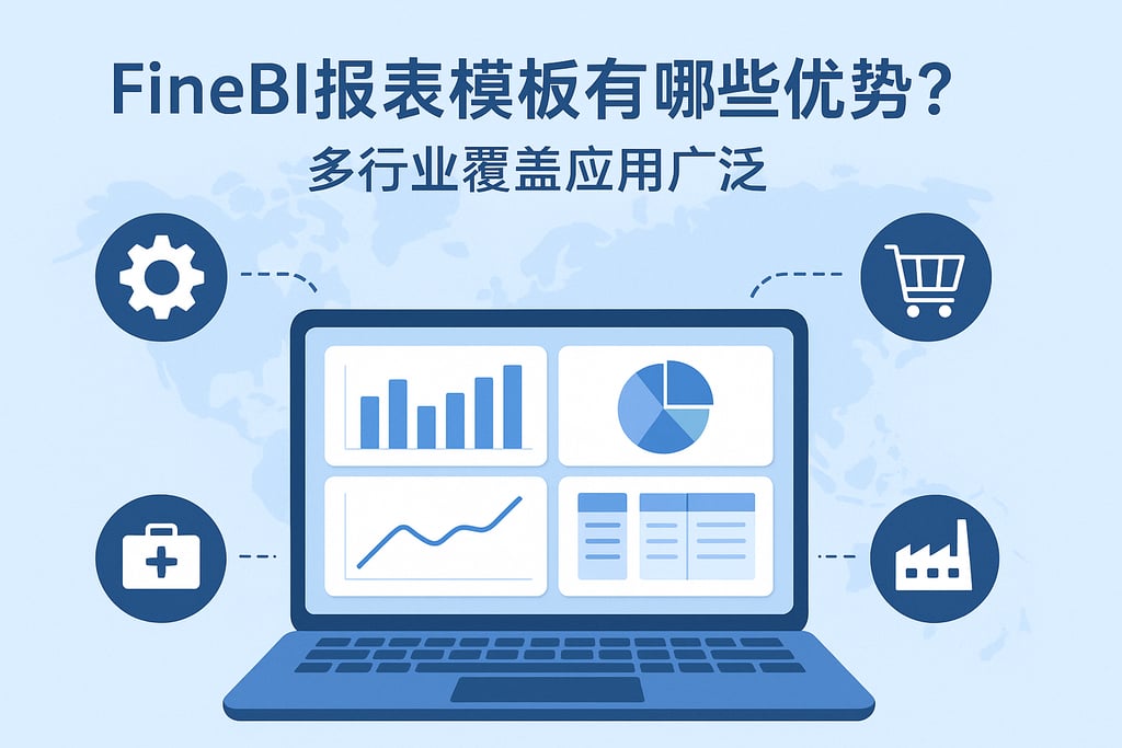 FineBI报表模板有哪些优势？多行业覆盖应用广泛