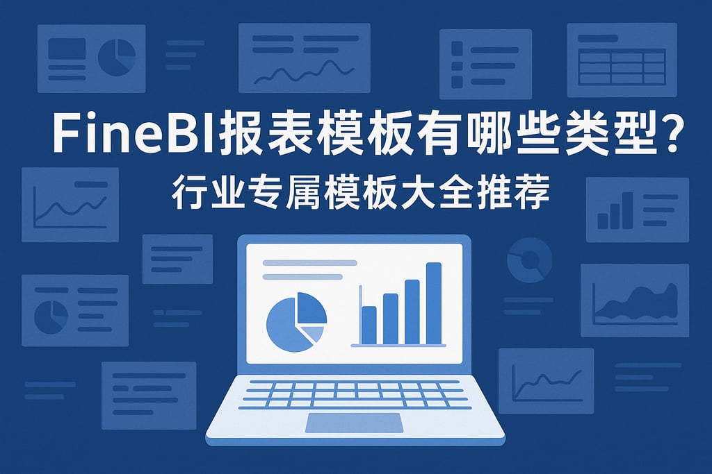FineBI报表模板有哪些类型？行业专属模板大全推荐